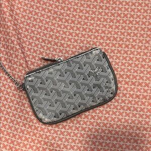 Goyard Black and White Patterned Wallet